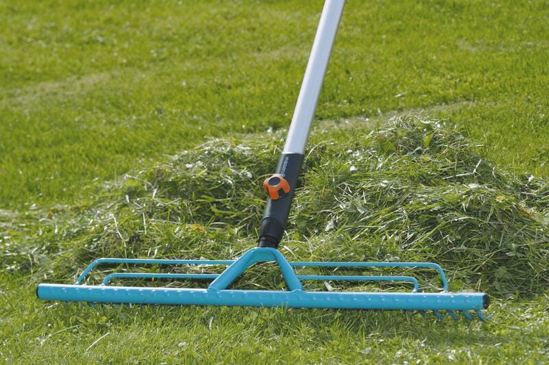 Грабли Gardena Combisystem стальные для очистки газонов, 60 см (03381-20.000.00)