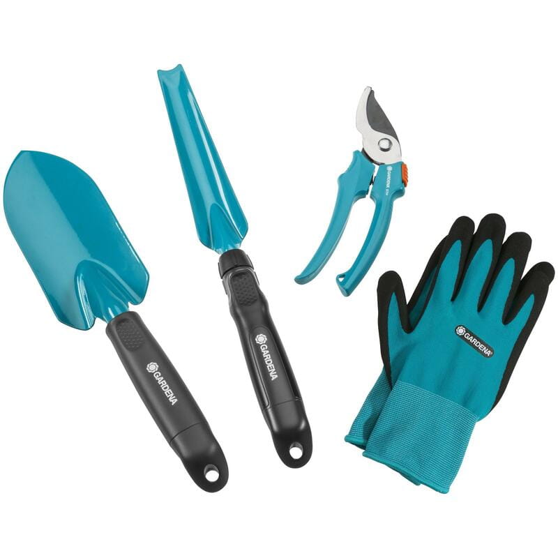 Комплект садовых инструментов Gardena Classic Ergo (арт.8950,8935,8754,11511) (08965-30.000.00)