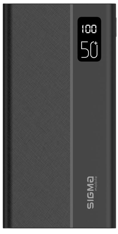 Универсальная мобильная батарея Sigma mobile X-Power SI50A3QL 50000mAh Black (4827798424018)