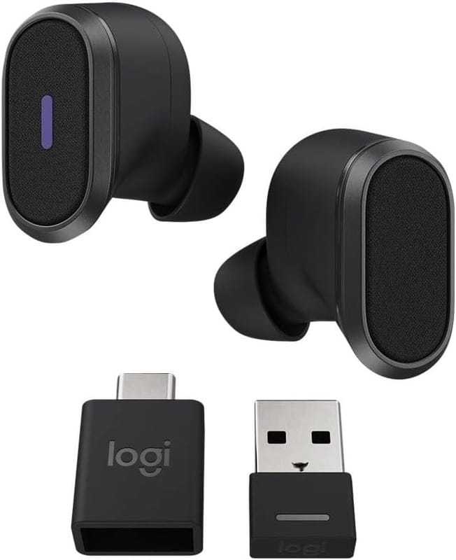 Bluetooth-гарнитура Logitech Zone True Wireless Graphite (985-001082)