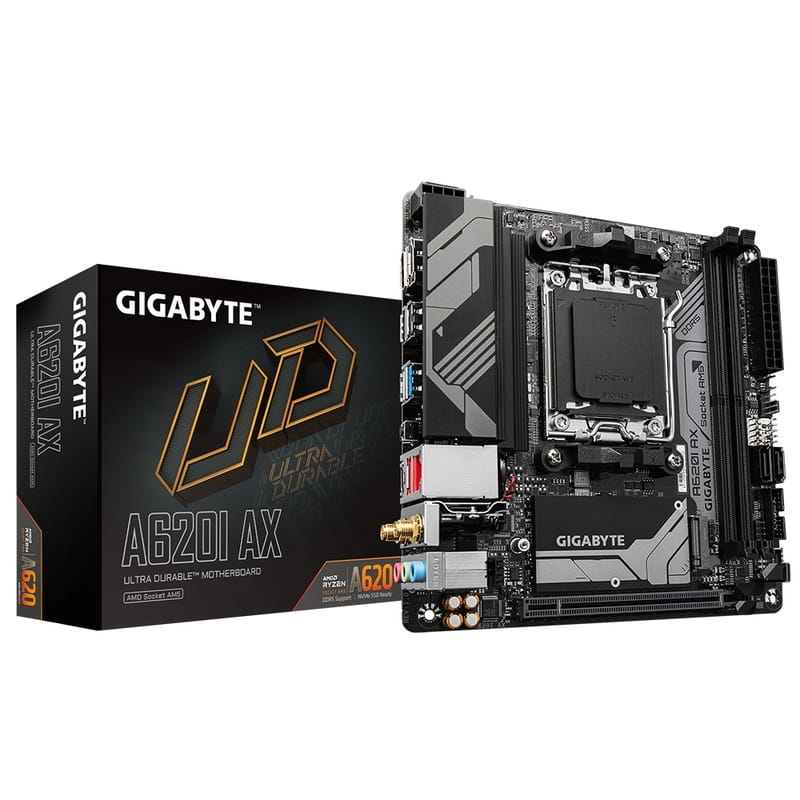 Материнская плата Gigabyte A620I AX Socket AM5