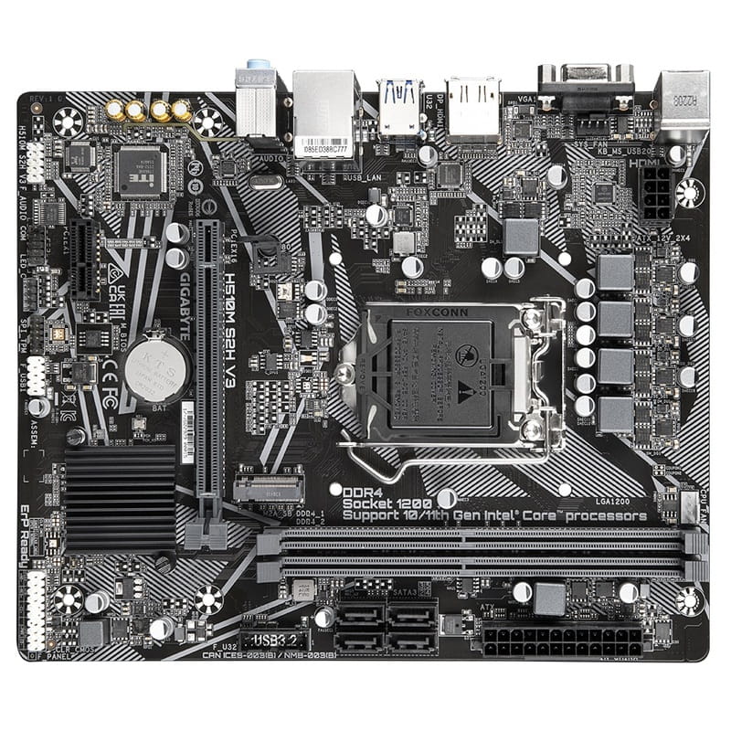 Материнская плата Gigabyte H510M S2H V3 Socket 1200