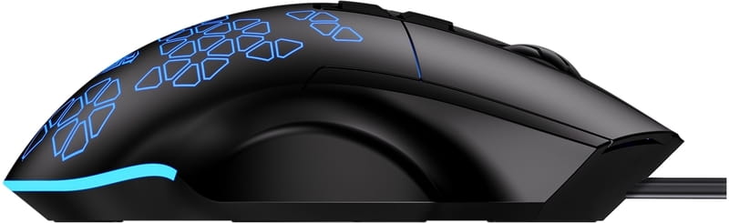 Мышь Aula F812 Wired gaming mouse with 7 keys Black (6948391213132)