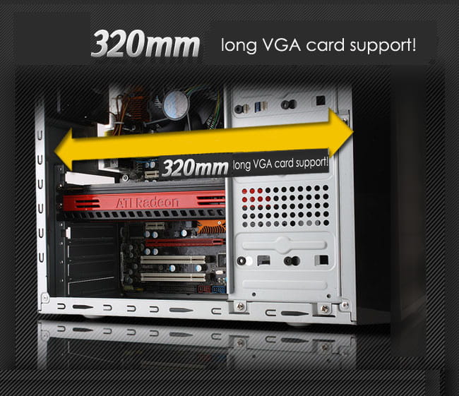 Корпус GameMax ET-209-400W Black 400W