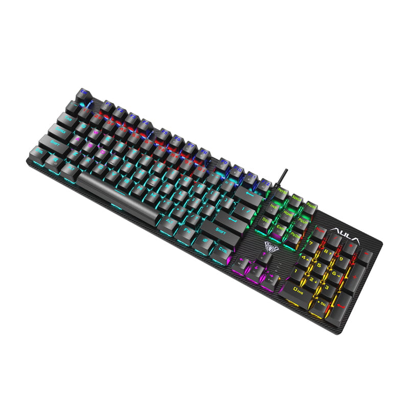 Клавиатура Aula Mechanical S2022 Black keycap KRGD blue (6948391240527)