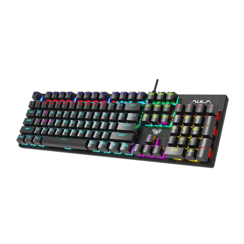 Клавиатура Aula Mechanical S2022 Black keycap KRGD blue (6948391240527)