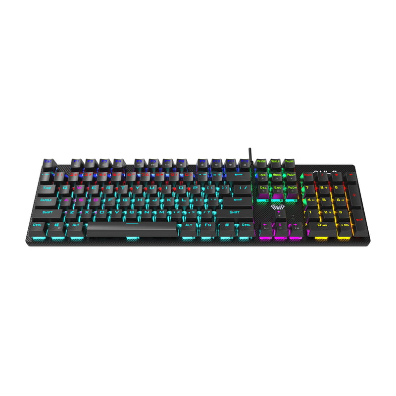 Клавиатура Aula Mechanical S2022 Black keycap KRGD blue (6948391240527)