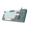 Фото - Клавіатура Aula Mechanical F3287 White/Grey keycap KRGD blue (6948391240688) | click.ua