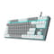 Фото - Клавіатура Aula Mechanical F3287 White/Grey keycap KRGD blue (6948391240688) | click.ua