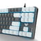 Фото - Клавиатура Aula Mechanical F3287 Grey/White keycap KRGD blue (6948391240954) | click.ua