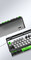 Фото - Клавіатура Aula Mechanical F2088 PRO Black/Gray, plus 9 Green keys KRGD blue (6948391234892) | click.ua