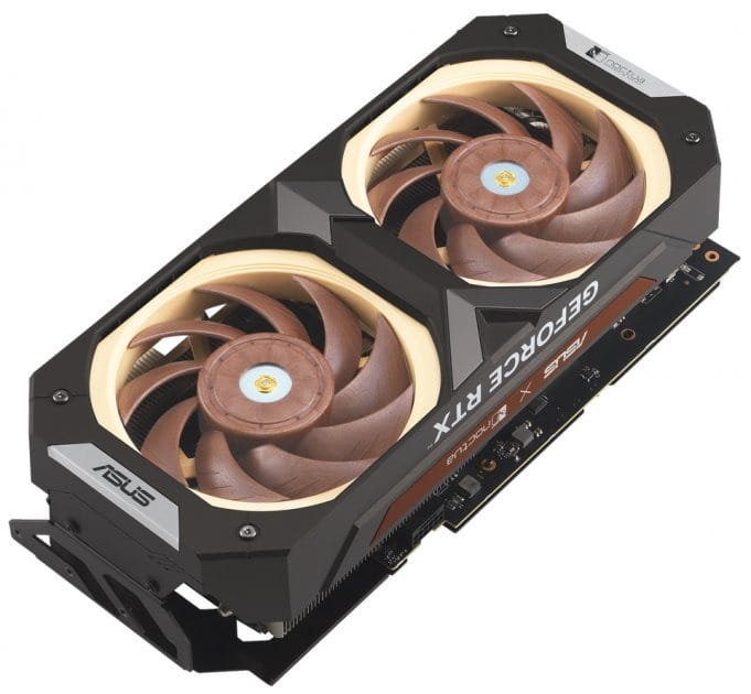 Видеокарта GF RTX 4080 16GB GDDR6X Noctua OC Asus (RTX4080-O16G-NOCTUA)