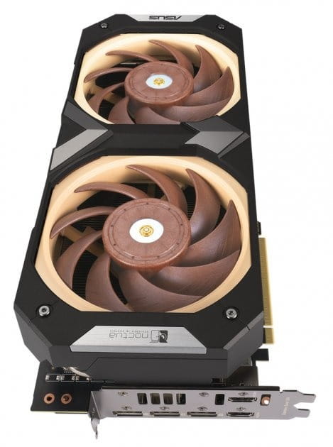 Видеокарта GF RTX 4080 16GB GDDR6X Noctua OC Asus (RTX4080-O16G-NOCTUA)