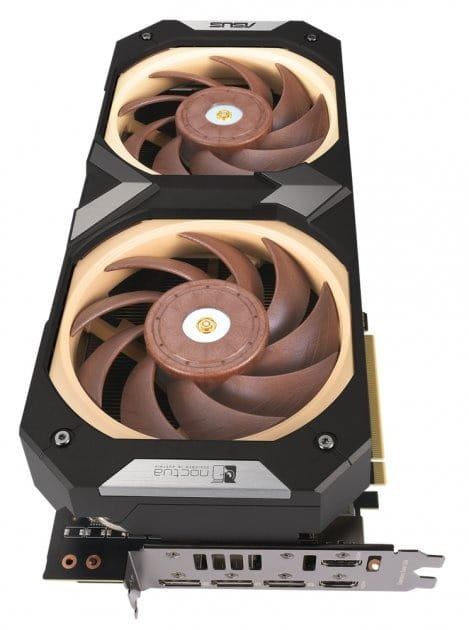 Відеокарта GF RTX 4080 16GB GDDR6X Noctua OC Asus (RTX4080-O16G-NOCTUA)