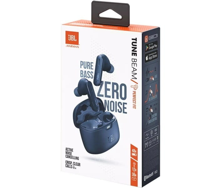 Bluetooth-гарнитура JBL Tune Beam Blue (JBLTBEAMBLU)