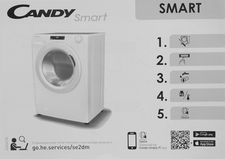 Стиральная машина Candy CS4 1262DE/1-S
