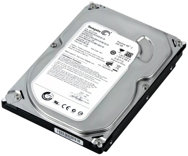 Накопитель HDD SATA 250GB Seagate Pipeline HD 5900rpm 8MB (ST3250312CS) Refurbished