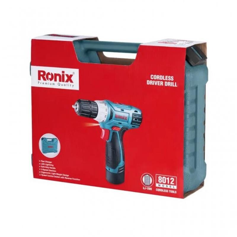 Шуруповерт аккумуляторный Ronix 8012