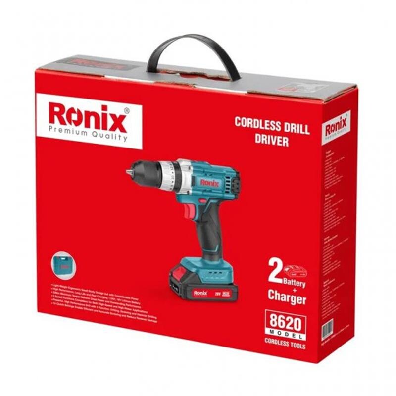 Шуруповерт аккумуляторный Ronix 8620