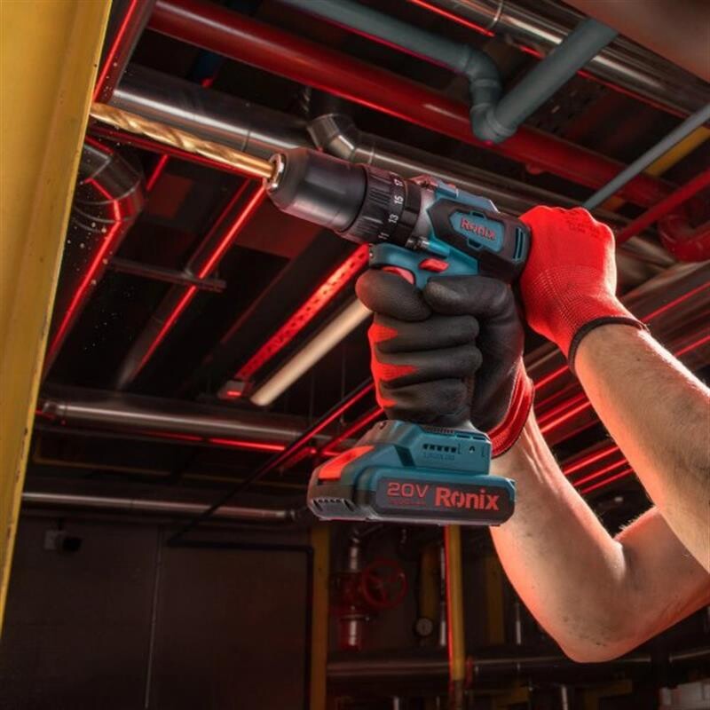 Дрель-шуруповерт ударная аккумуляторная Ronix 8900K
