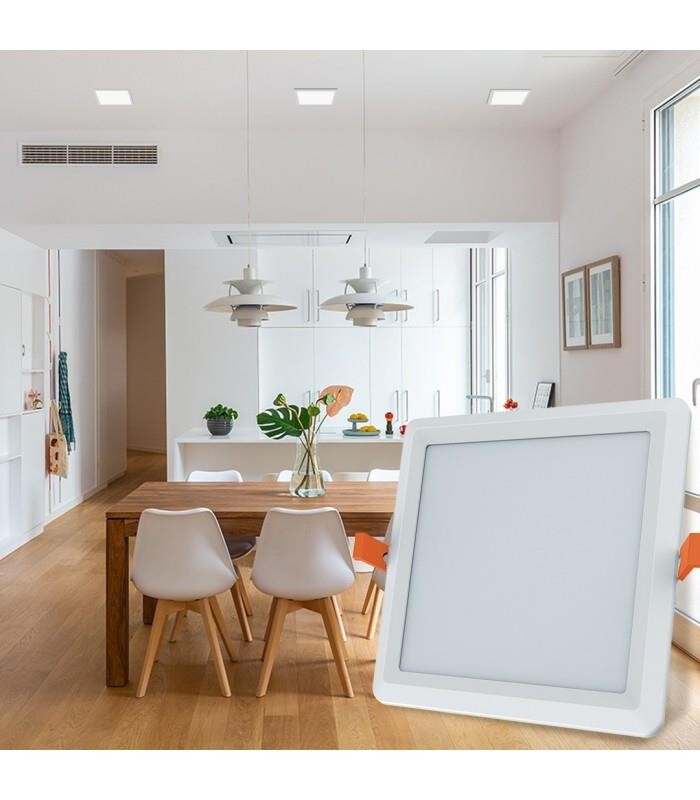 Светильник встраиваемый светодиодный Electrum Quadro M 12W 4000К (B-LD-1961)