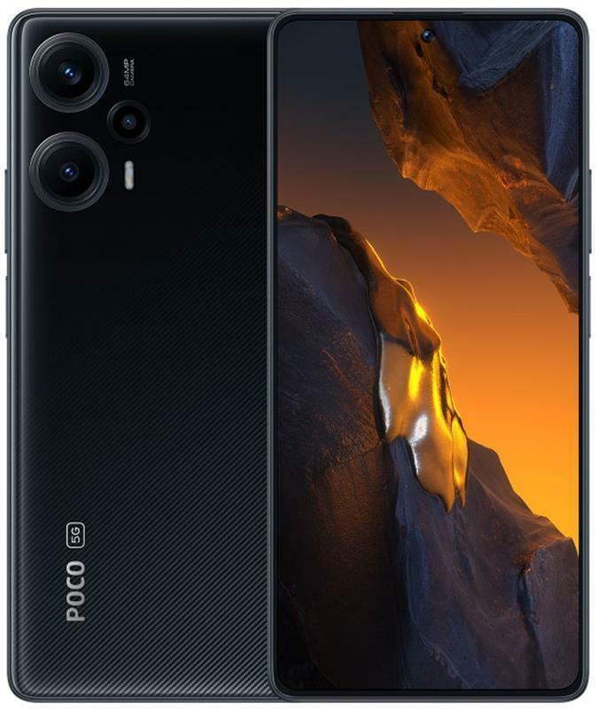 Смартфон Xiaomi Poco F5 12/256GB Dual Sim Black