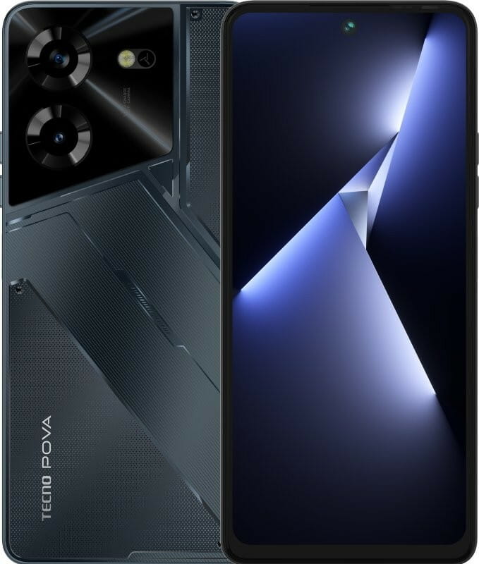 Смартфон Tecno Pova-5 (LH7n) 8/256GB Dual Sim Mecha Black (4894947000485)