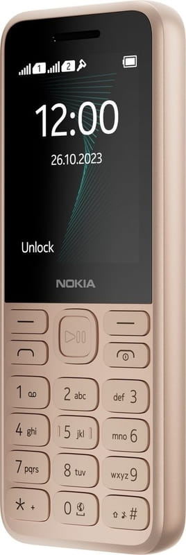 Мобільний телефон Nokia 130 2023 Dual Sim Light Gold