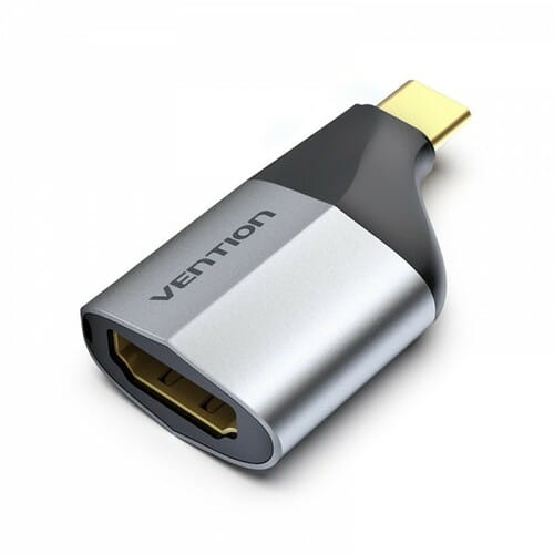 Фото - Кабель Vention Адаптер  HDMI - USB Type-C (F/M), Black  TCAH0 (TCAH0)
