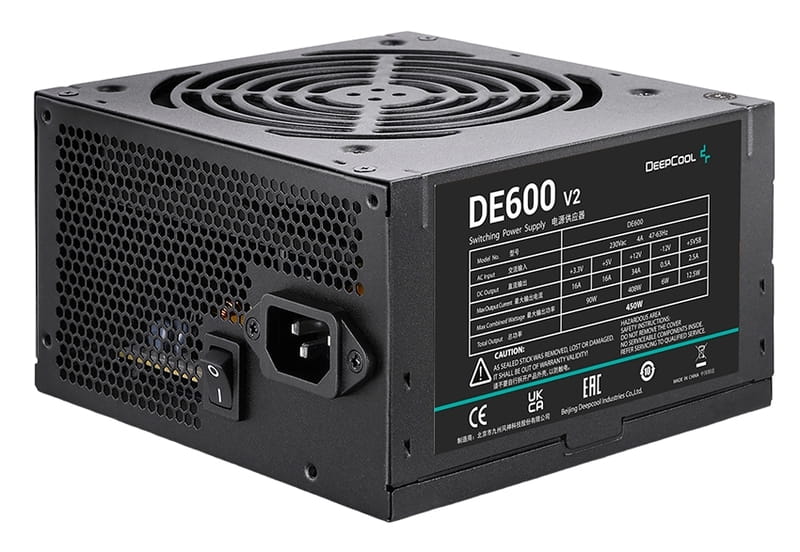 Блок питания DeepCool DE600 V2 (DP-DE600US-PH) 600W