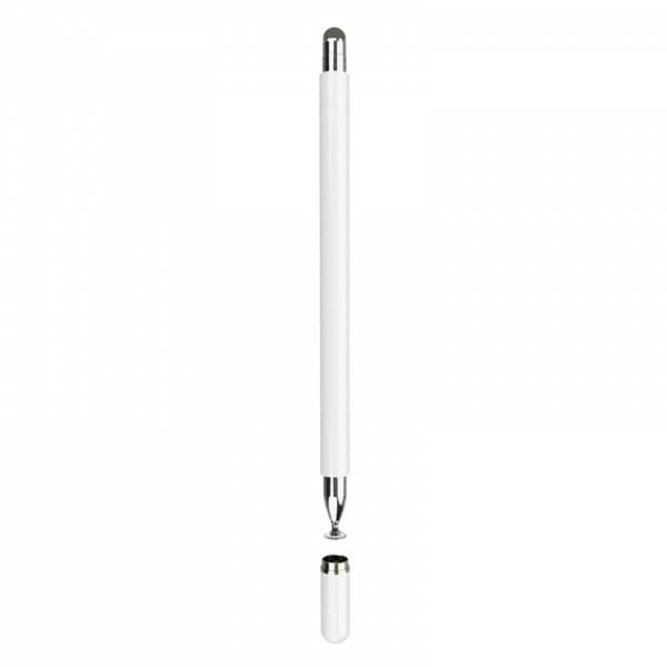Стилус универсальный Goojodoq 2 в 1 Capacitive Drawing Point Ball White (1005001792837306W)