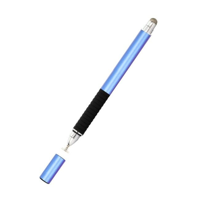Стилус Goojodoq универсальный 2 в 1 Capacitive TPU Grip Blue (4000074017232BL)