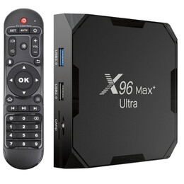 Smart-приставка X96 MAX+ Ultra Android TV (905x4/4GB/64GB)