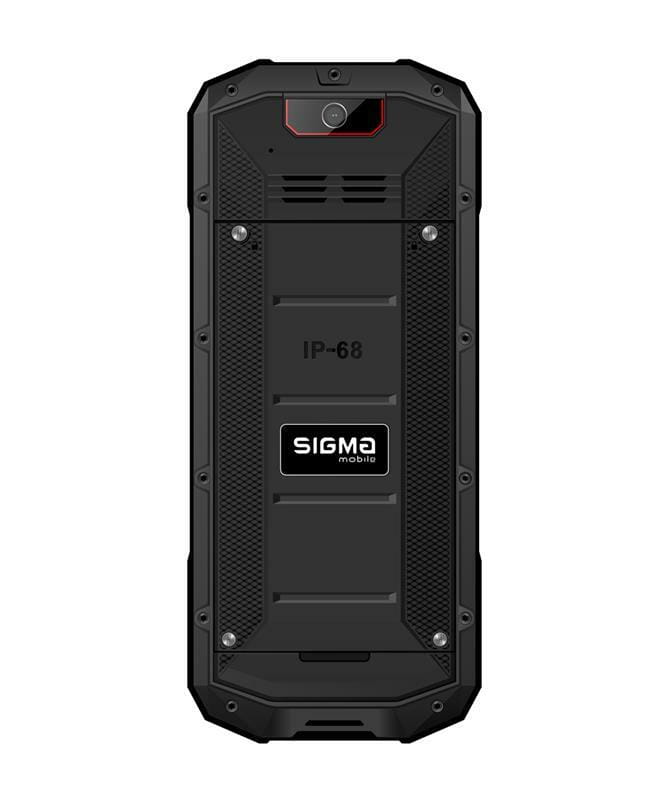 Мобильный телефон Sigma mobile X-treme PA68 Dual Sim Black/Red (4827798466520)