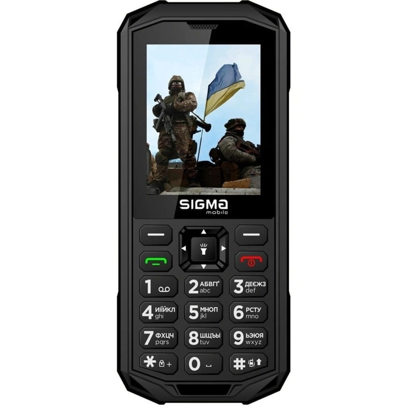 Мобільний телефон Sigma mobile X-treme PA68 Dual Sim Black (4827798466513)