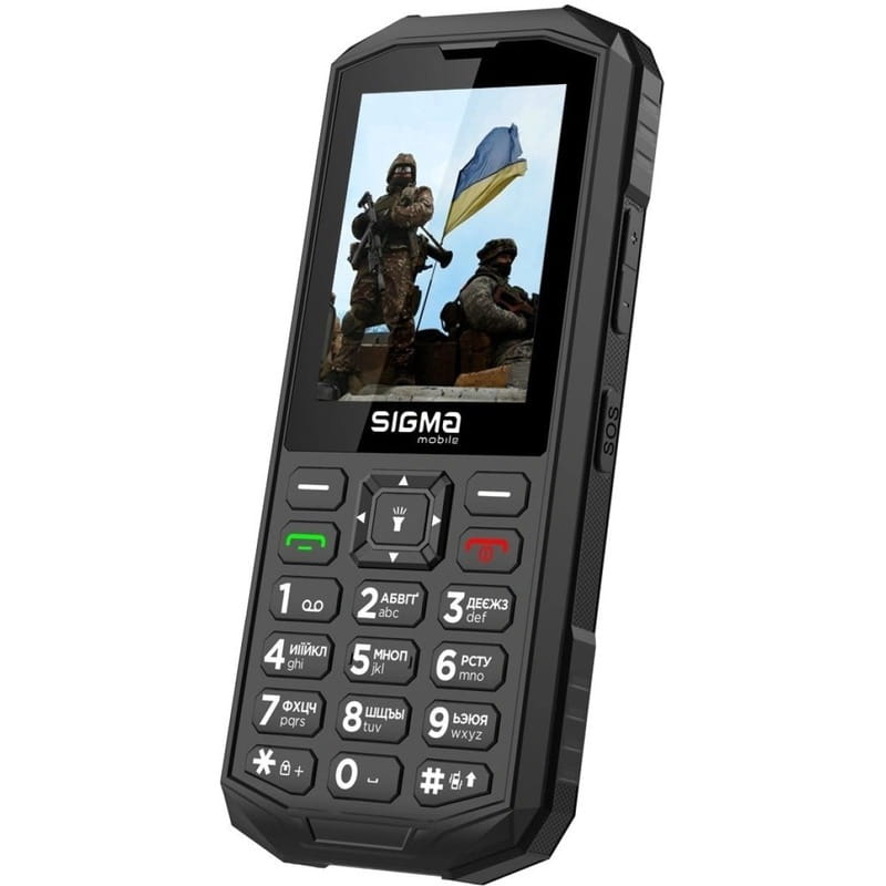 Мобильный телефон Sigma mobile X-treme PA68 Dual Sim Black (4827798466513)