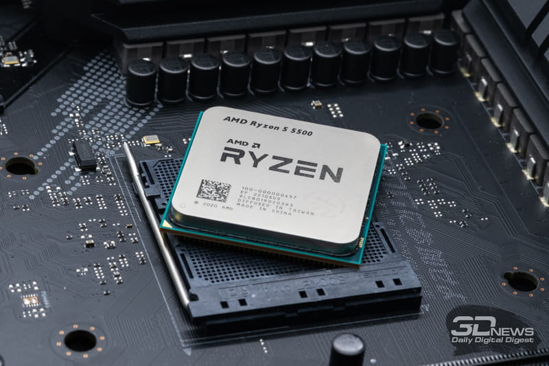 Процессор AMD Ryzen 5 5500 (3.6GHz 16MB 65W AM4) Tray (100-000000457)