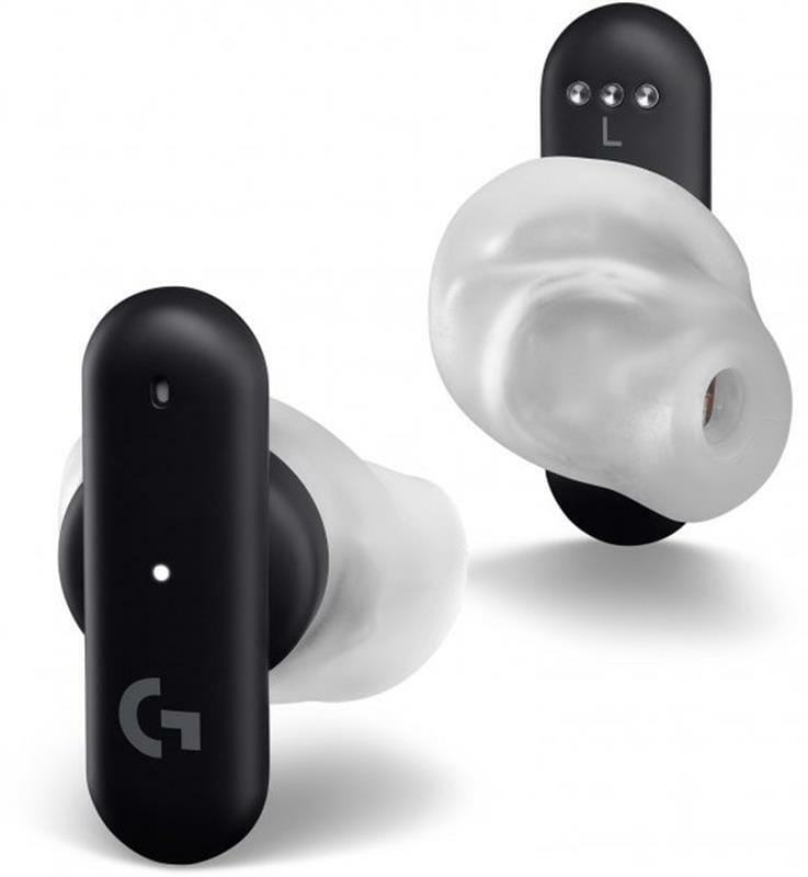 Гарнитура Logitech FITS True Wireless Gaming Earbuds Black (985-001182)