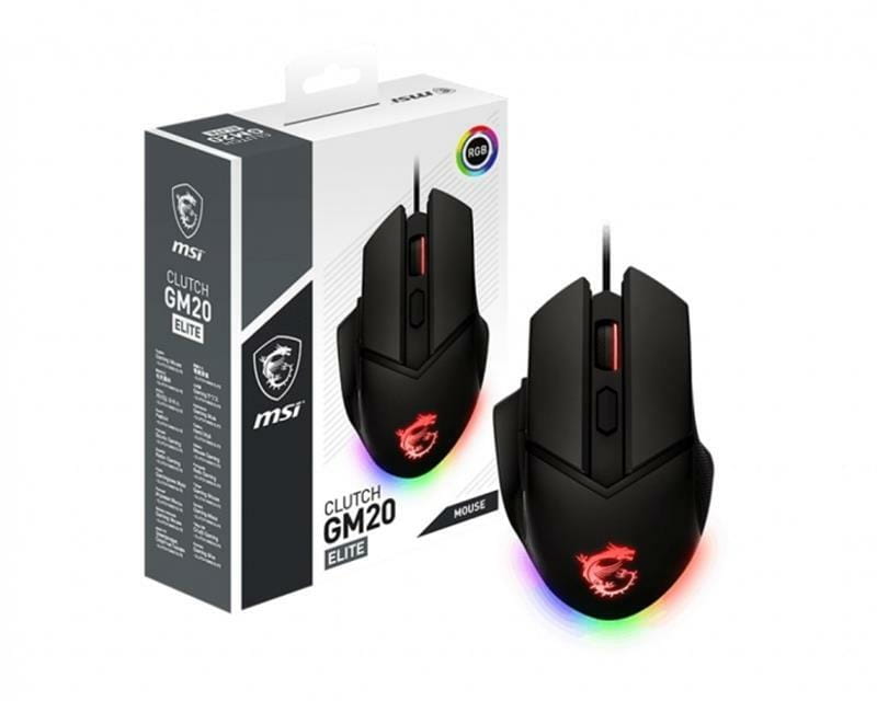Мышь MSI Clutch GM20 Elite Black
