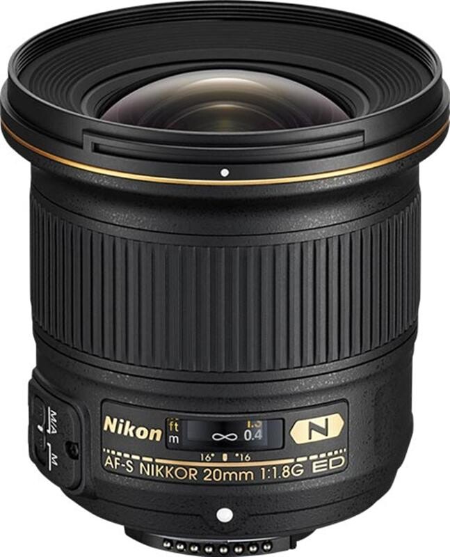 Об`єктив Nikon 20mm f/1.8G ED AF-S (JAA138DA)