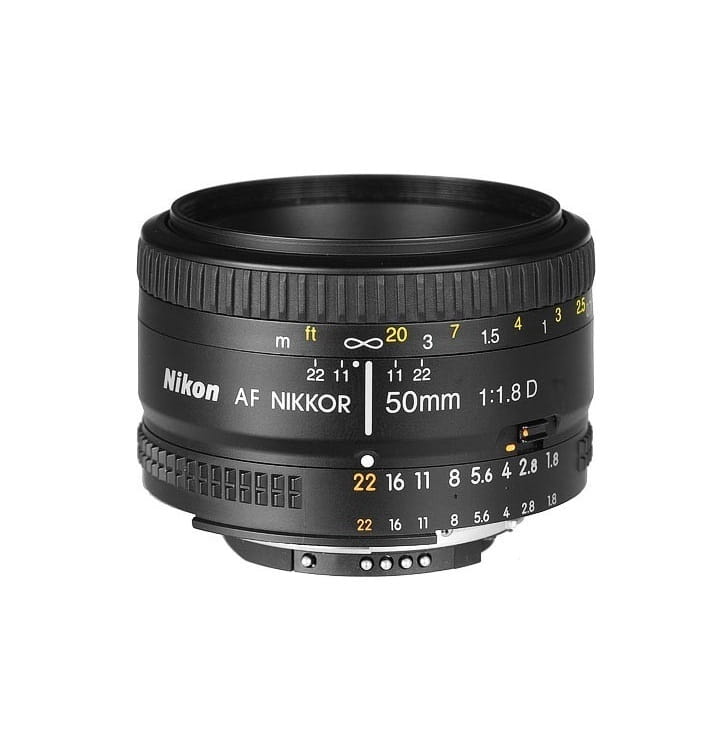 Об`єктив Nikon Nikkor 50mm F/1.8D AF (JAA013DA)