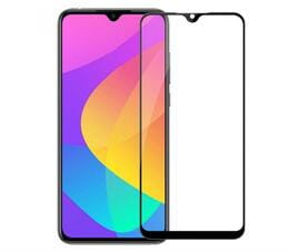 Защитное стекло для Samsung Galaxy A10s SM-A107/M01s SM-M017 Black, 0.3мм, 4D ARC, Люкс (Z15091)