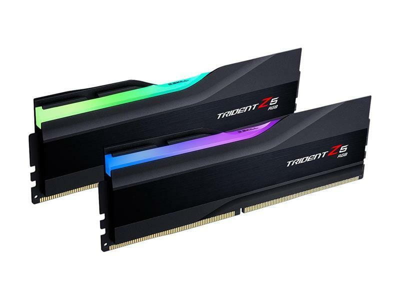Модуль памяти DDR5 2x16GB/6400 G.Skill Trident Z5 RGB Black (F5-6400J3239G16GX2-TZ5RK)