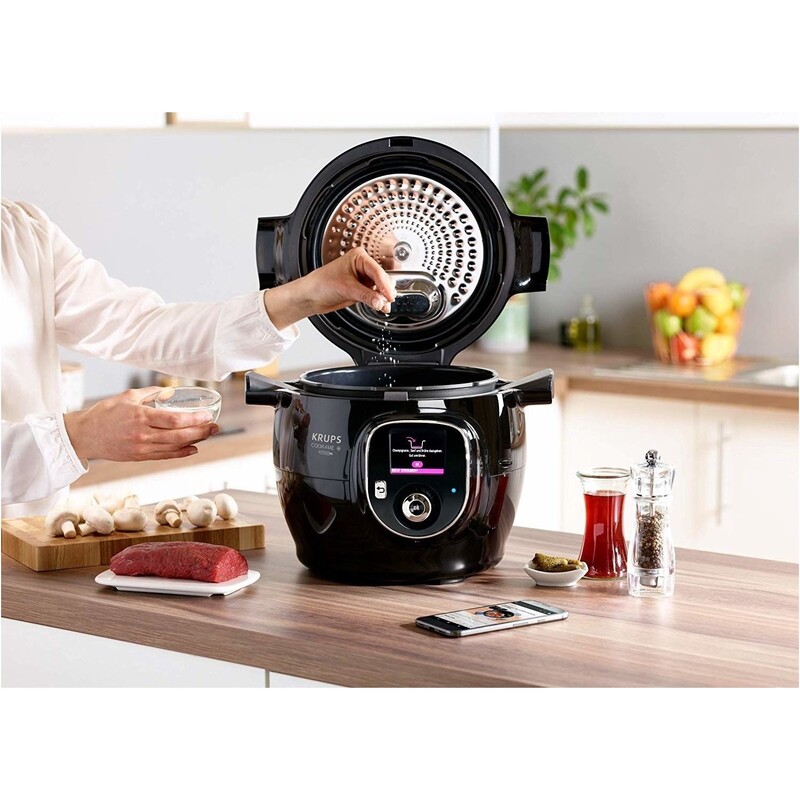 Мультиварка-скороварка Tefal Cook4me+ Connect CY855830