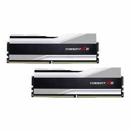Модуль пам`ятi DDR5 2x32GB/6000 G.Skill Trident Z5 Silver (F5-6000J3238G32GX2-TZ5S)