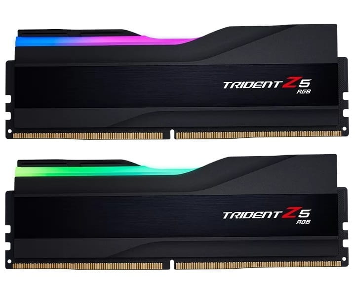 Модуль памяти DDR5 2x32GB/6000 G.Skill Trident Z5 RGB Black (F5-6000J3636F32GX2-TZ5RK)