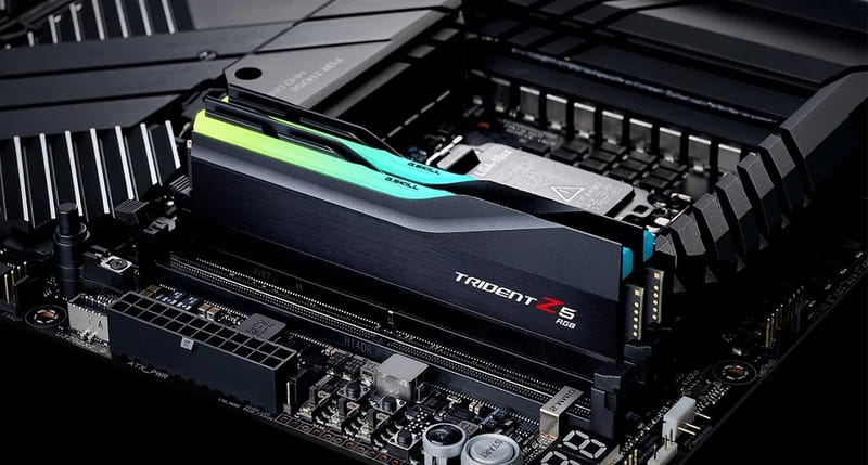 Модуль памяти DDR5 2x32GB/6000 G.Skill Trident Z5 RGB Black (F5-6000J3636F32GX2-TZ5RK)