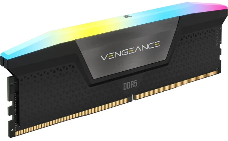 Модуль пам`ятi DDR5 2x16GB/5200 Corsair Vengeance RGB Black (CMH32GX5M2B5200Z40K)