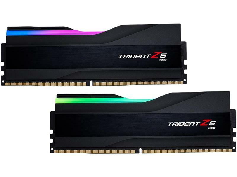 Модуль памяти DDR5 2x24GB/6400 G.Skill Trident Z5 RGB Black (F5-6400J3239F24GX2-TZ5RK)