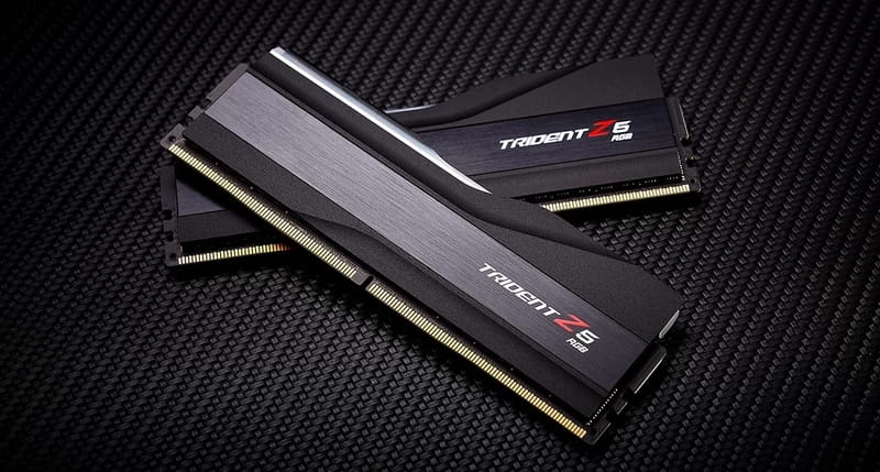 Модуль памяти DDR5 2x48GB/6400 G.Skill Trident Z5 RGB Black (F5-6400J3239F48GX2-TZ5RK)